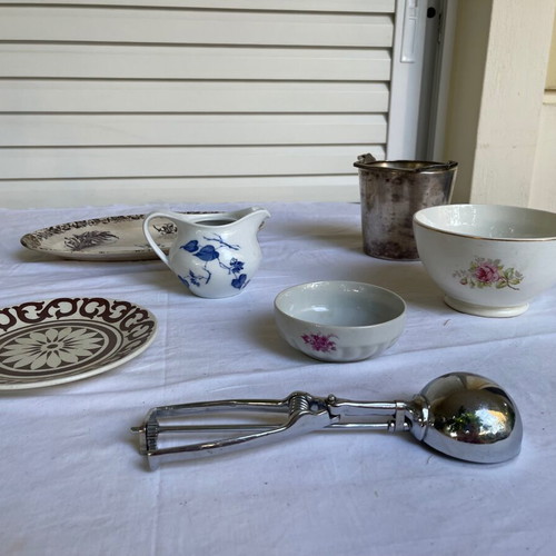 Antique Kitchenware Set
