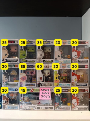 Various Funko Pop New