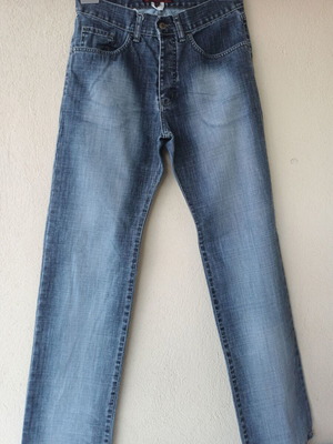 Edward Τζιν Σαν Καινούργιο Μονόχρωμο Παντελόνι Μπλε Μέγεθος 31