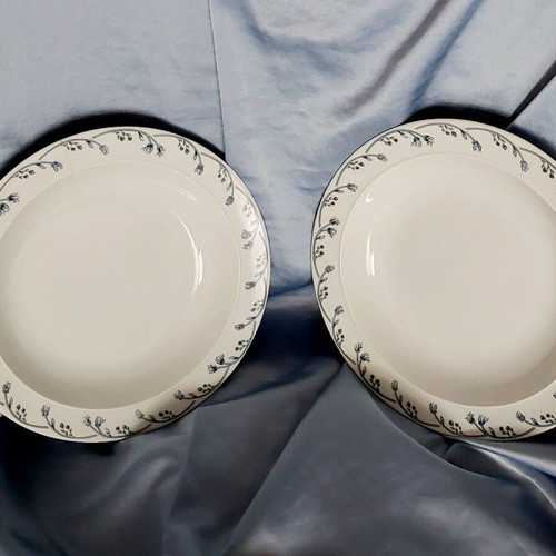 Vintage plates used, Ionian porcelain set of 2