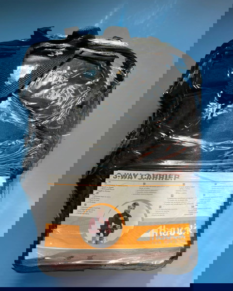 Καινούριος Μάρσιπος Hauck 3 Way Carrier Black!