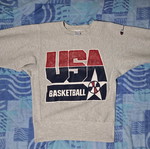 Champion USA Basketball sweatshirt used, authentic cotton, size small
