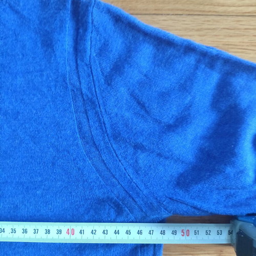 Adagio blue knitted women's sweater size M new
