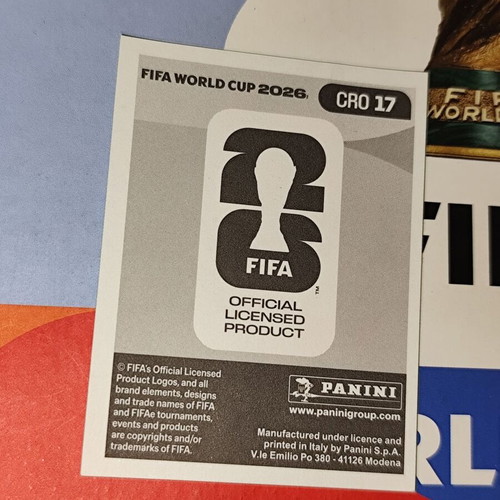 Marco Pasalic World Cup 2026 Panini sticker