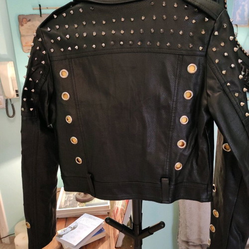 Tricia S. women's jacket like new, black and yellow