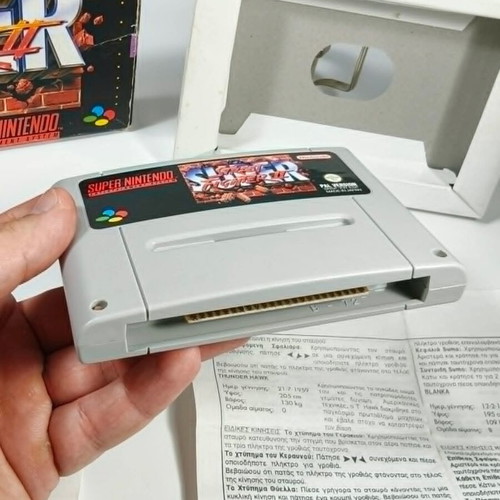 Street Fighter II Super Nintendo SNES PAL μεταχειρισμένο με ελληνικό εγχειρίδιο
