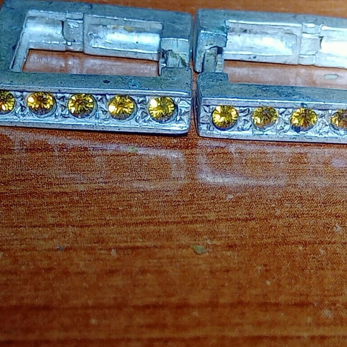Silver earrings 925 used, 7 grams, with clasp