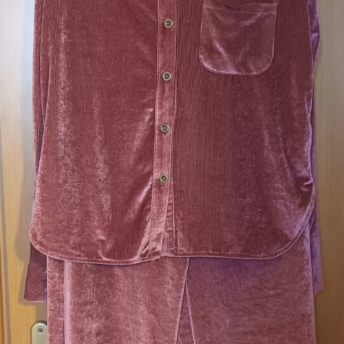 Free People corduroy set like new, multicolored