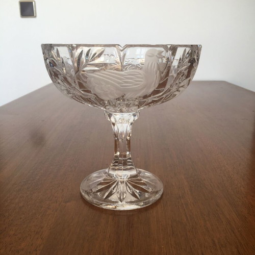 Bohemian Crystal Fontaniera like new