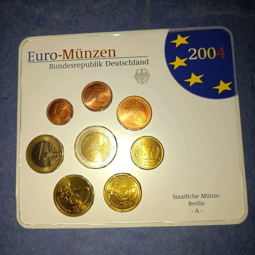 Germany Official Euro Set 2004 A Berlin used
