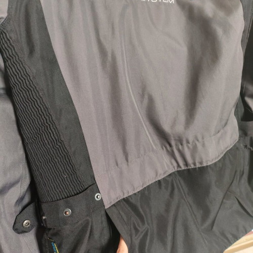 Difi biker jacket gray-black size L-XL like new