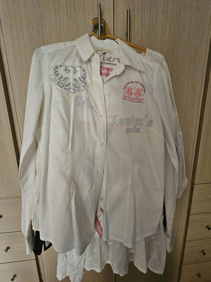 La Martina women's shirt size L like new, slim fit