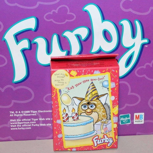 Tiger Electronics 1999 Hasbro and MB Furby Mini Puzzle 50 Pieces new