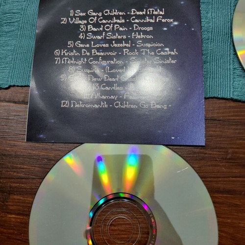 The Goth Witch Project CD set Vol. 1-4 like new, goth post-punk collection