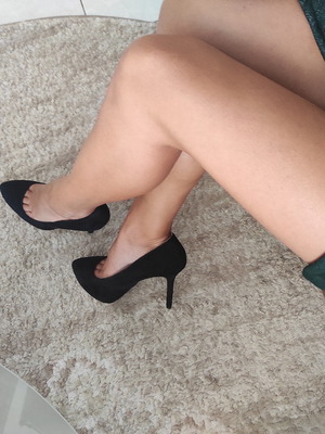 Zara pumps used, size 38, black in excellent condition