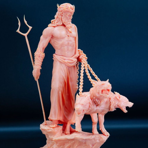Mythologist 3D printed figure Hades made to order, unpainted