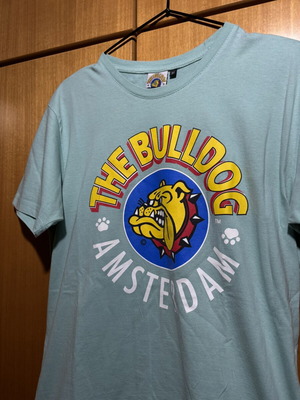 The Bulldog Amsterdam T-shirt like new, turquoise, size M