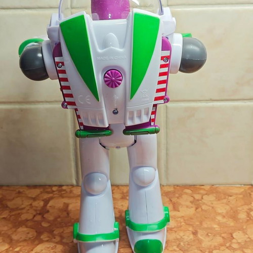 Buzz Lightyear Electronic Walking Figure Toy Story 4 like new