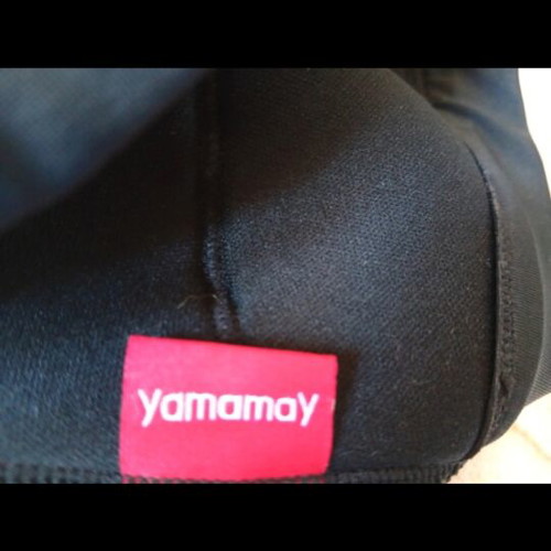 Yamamay bikini top new, black and brown, mesh detail