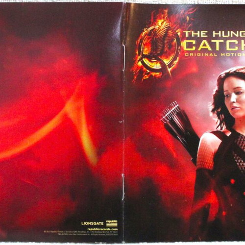 The Hunger Games: Catching Fire CD used, soundtrack album