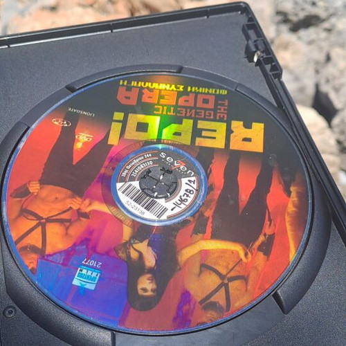 Repo! DVD used, action adventure with subtitles