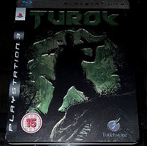 Turok steelbook edition ps3