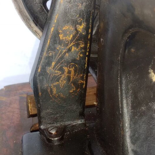 Winselman hand-crank sewing machine, Germany 1890, functional
