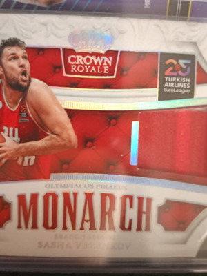 Sasha Vezenkov Morach Patch Crown Royale card like new