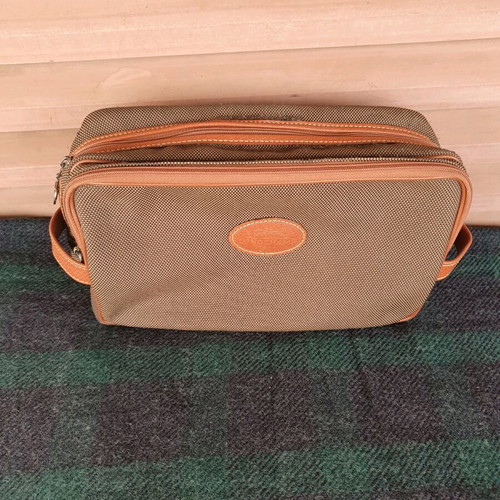 Longchamp handbag used, brown