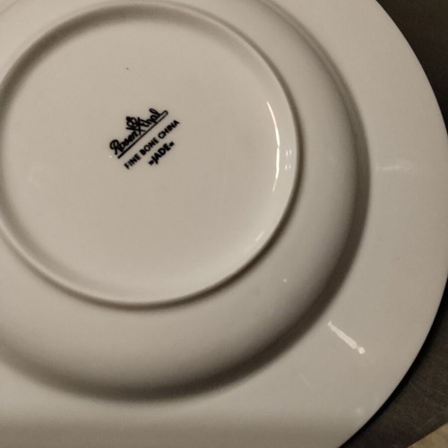 Rosenthal Jade Weiss round soup plate like new, white bone china