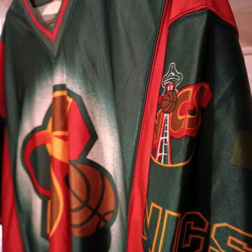 Seattle SuperSonics vintage training jersey used 90s
