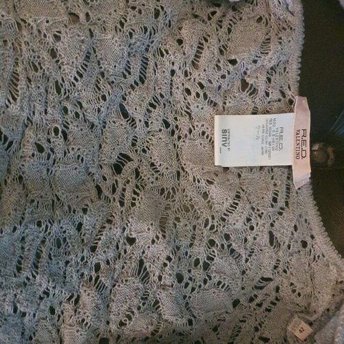 Red Valentino set lace bolero and blouse like new, size 42