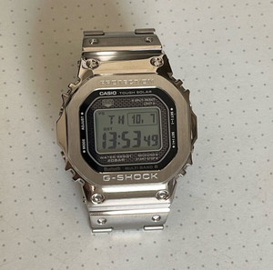 Casio G-Shock GMW-B5000D-1ER. Full Metal Square Tough Solar & MB6. Made in Japan. *Καινουριο*