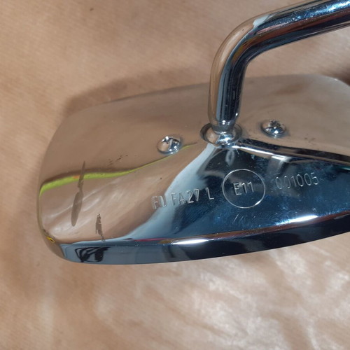 FU FA27L E11 001005 Vespa V9 mirror used with broken glass
