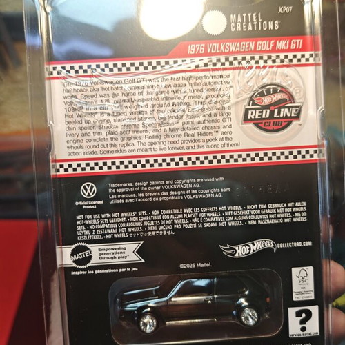 Hot Wheels RLC Golf MK1GTI new