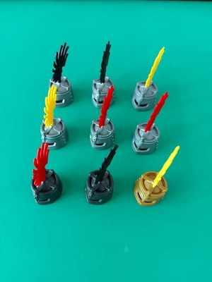 Playmobil κράνη ιπποτών Νο 2 με φτερά