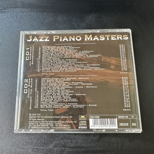 Jazz Piano Masters 2 CD set, Jay McShann & Count Basie