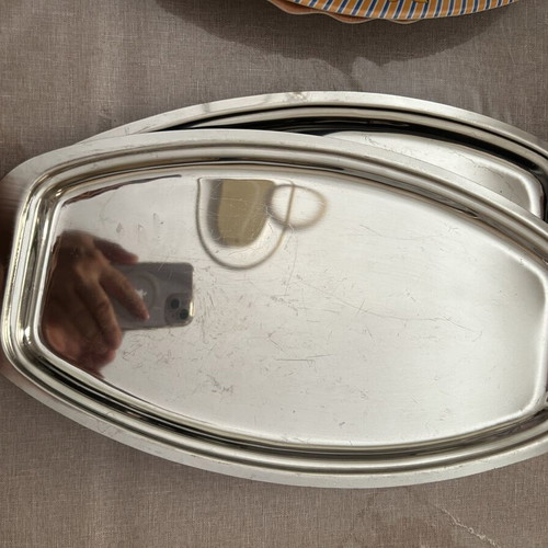 Serving platters used, large 40cm by 22cm