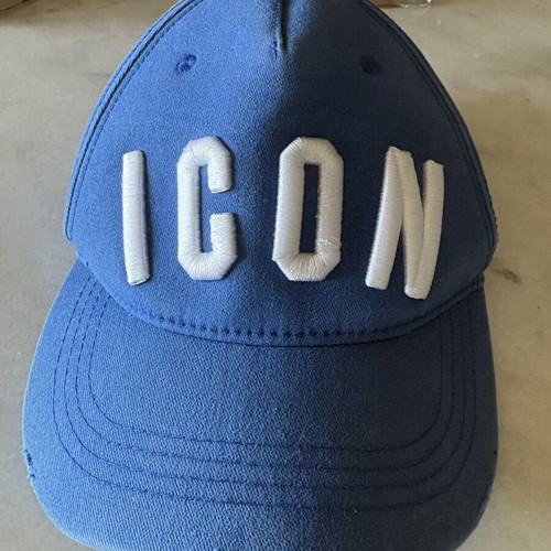 Dsquared2 hat used, blue, one size