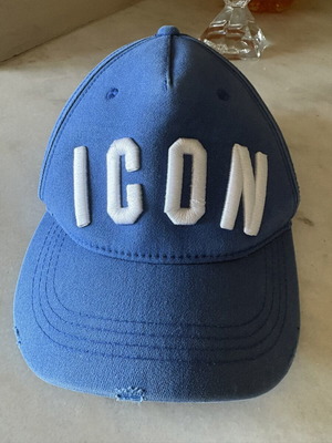 Dsquared2 hat used, blue, one size