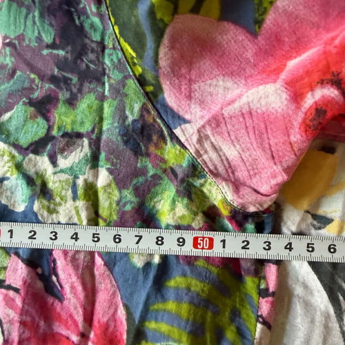 Milano Italy cotton shirt used, size M, multicolor
