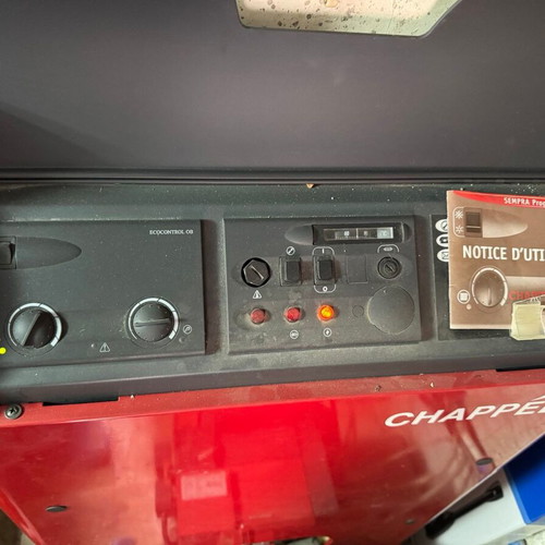 Chappee Boiler 27kW with 5 Combustion Chambers and Bentone Burner like new with 600L Oil Tank