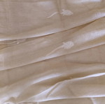 Curtain like new, yellow gold color, dimensions 2.48x2.36 with 0.82 gathers