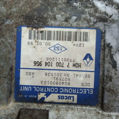 Computer ECU Renault Kangoo 1.9DTI used R04080012 7700104956