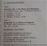 MIKHAIL PLETNEV,Rachmaninov,Concerto No1,Rhapsody on a theme of Paganini,Lp, Βινυλιο