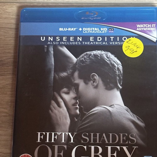 Fifty Shades of Grey Unseen Edition Blu-Ray used with English subs