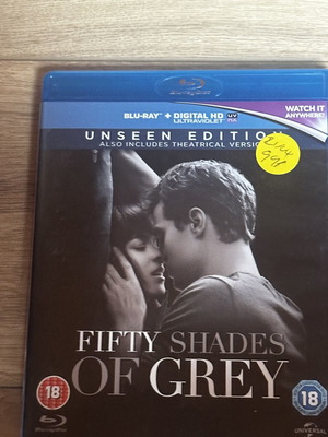Fifty Shades of Grey Unseen Edition Blu-Ray used with English subs