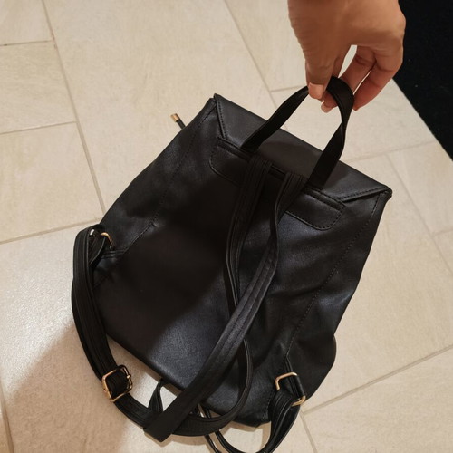 Black backpack
