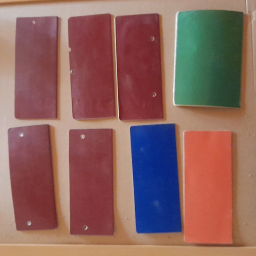 Savings passbooks used, pack of 8, 1990s