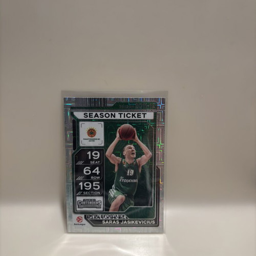 EuroLeague 25-26 Panini Contenders Panathinaikos Saras Jasikevicius card new